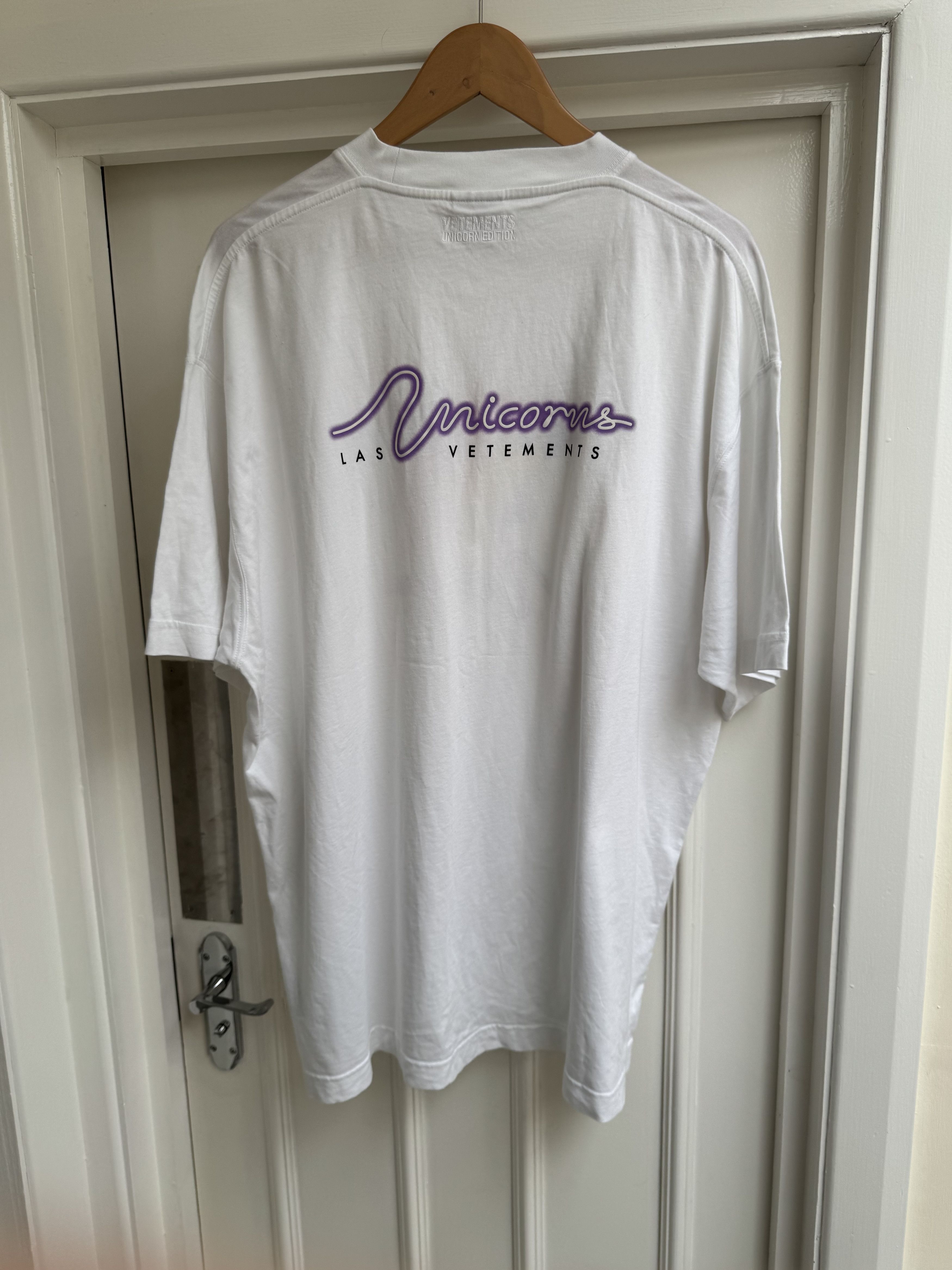 Vetements White Vetements t shirt Size US M / EU 48-50 / 2 - 4 Thumbnail