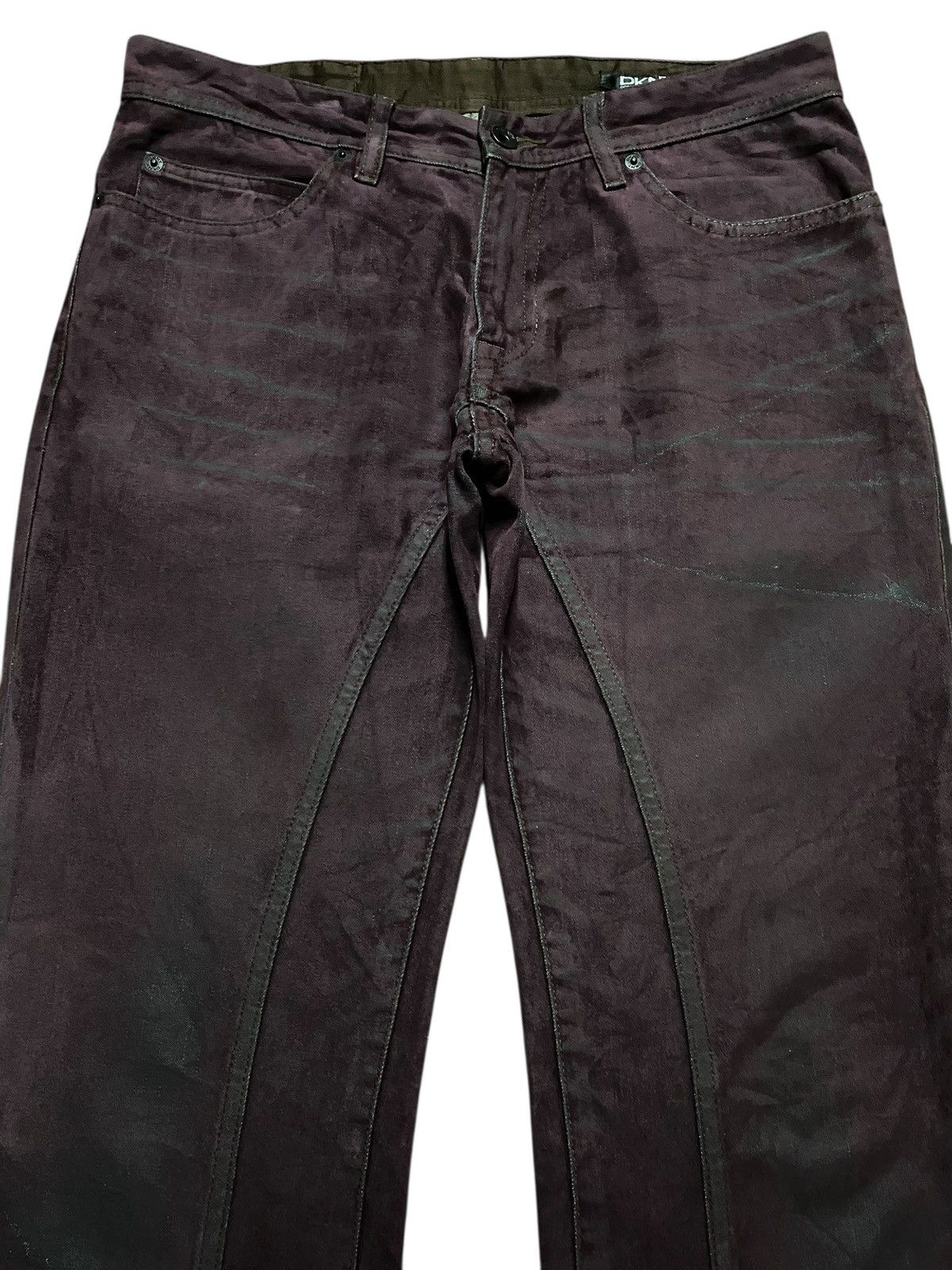 DKNY Vintage DKNY Slim Fit Deep Purple Nice Faded Jeans Size US 30 / EU 46 - 3 Thumbnail