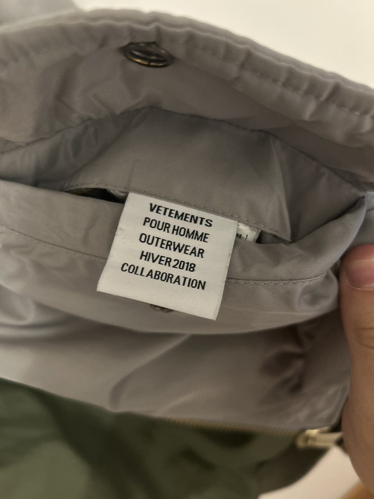 Alpha Industries × Vetements Vetements x Alpha Industries Reversible Bomber Jacket Size US XS / EU 42 / 0 - 10 Thumbnail