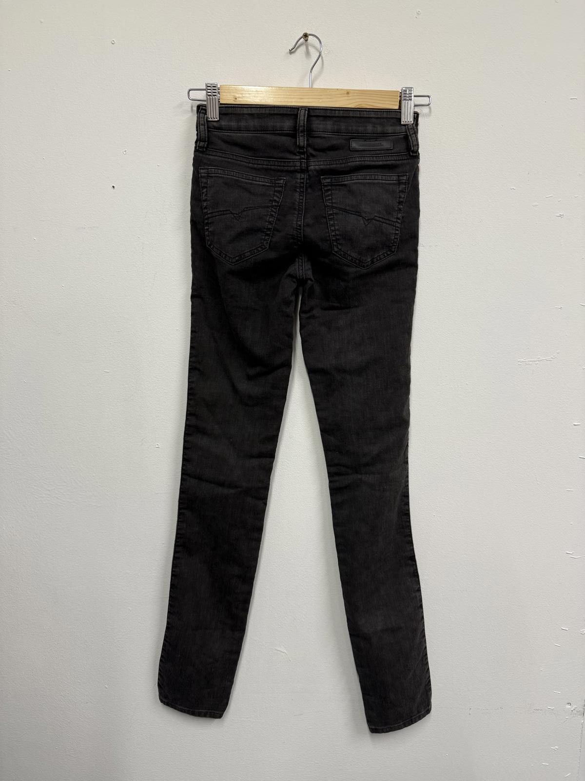 Diesel Diesel Denim Skinny Jeans Black Size 23 Size US 26 / EU 42 - 5 Thumbnail