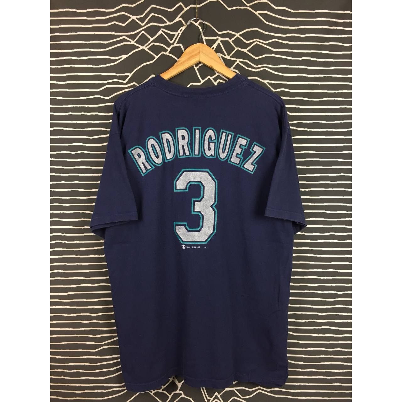 MLB Vtg 90s Seattle Mariners Alex Rodriguez MLB Tee Size XL Size US XL / EU 56 / 4 - 1 Thumbnail