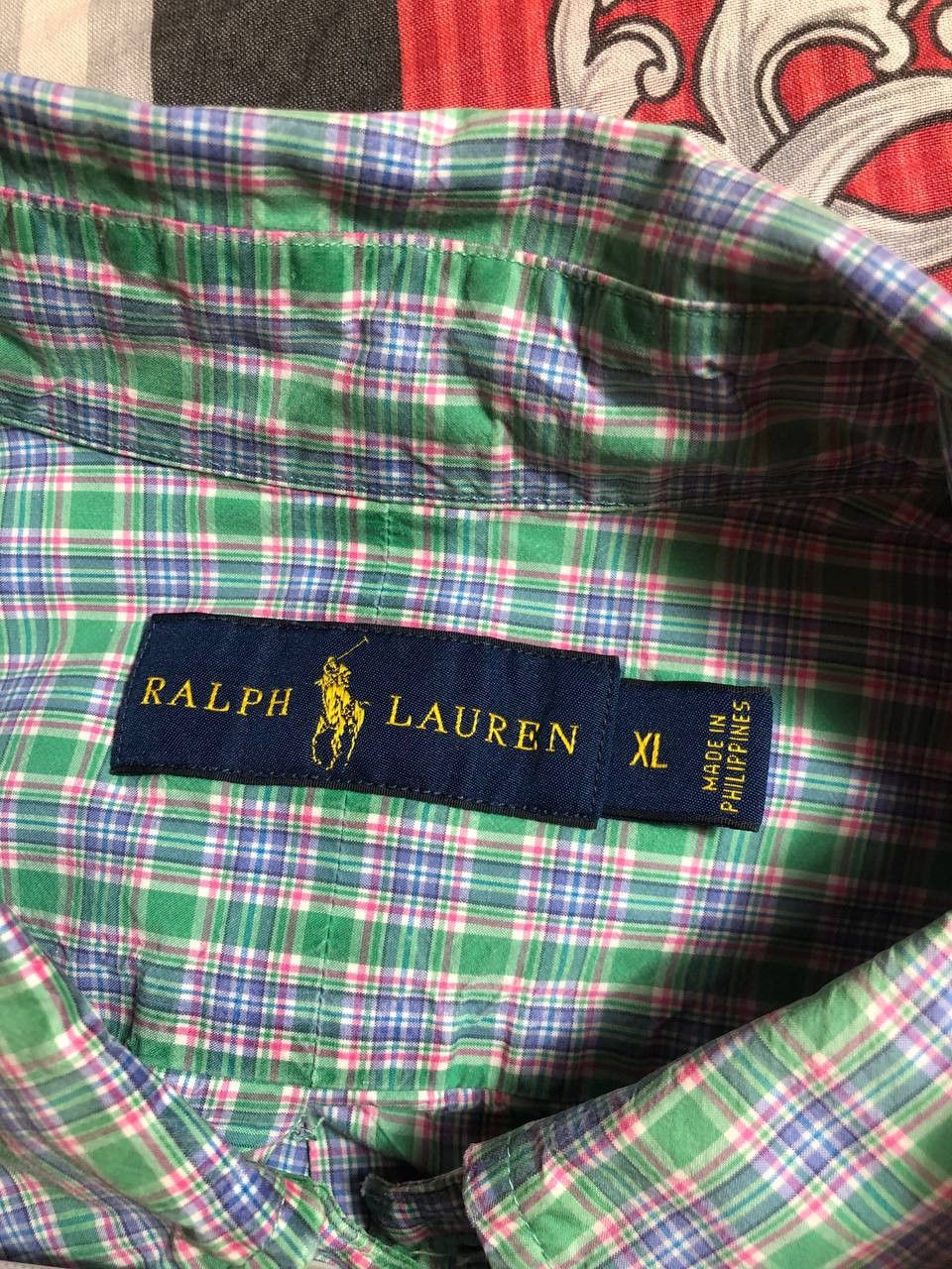 Polo Ralph Lauren × Ralph Lauren × Vintage Vintage POLO RALPH LAUREN Button Up Shirt rare 90s Size US XL / EU 56 / 4 - 4 Thumbnail
