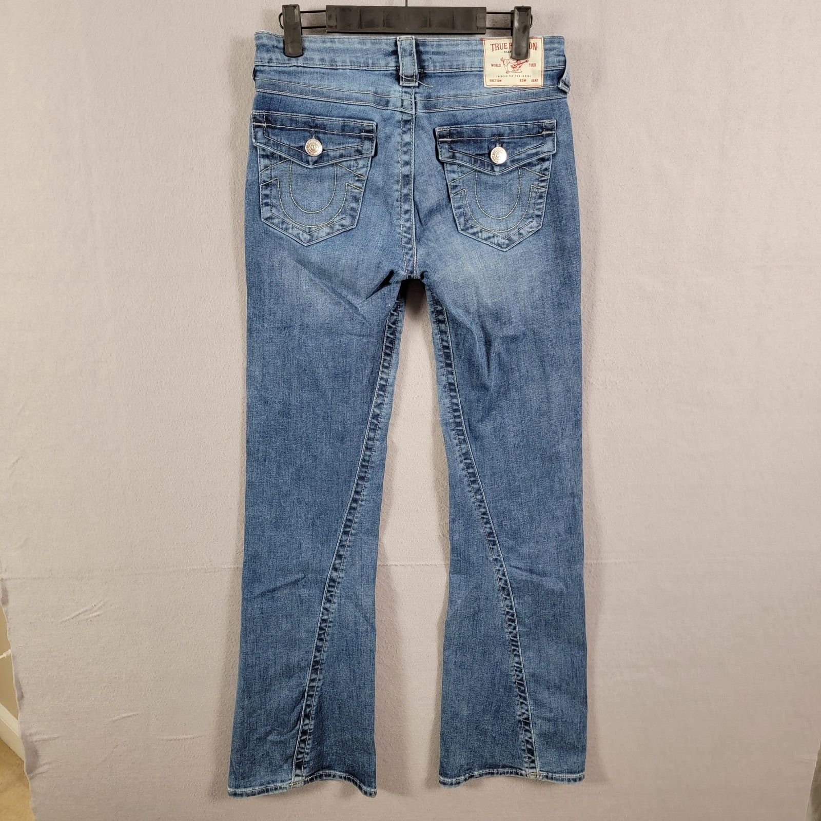 True Religion Joey Flare Jeans - Vintage Blue - Size 27 291