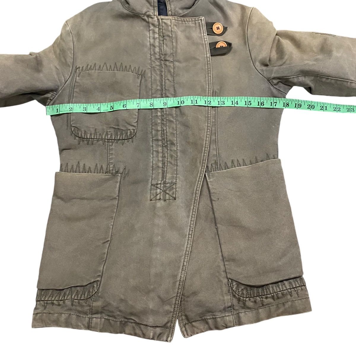 Other Vintage Corpo Nove Italy Hoodie Asymmetric Biker Jacket Size US S / EU 44-46 / 1 - 22 Thumbnail