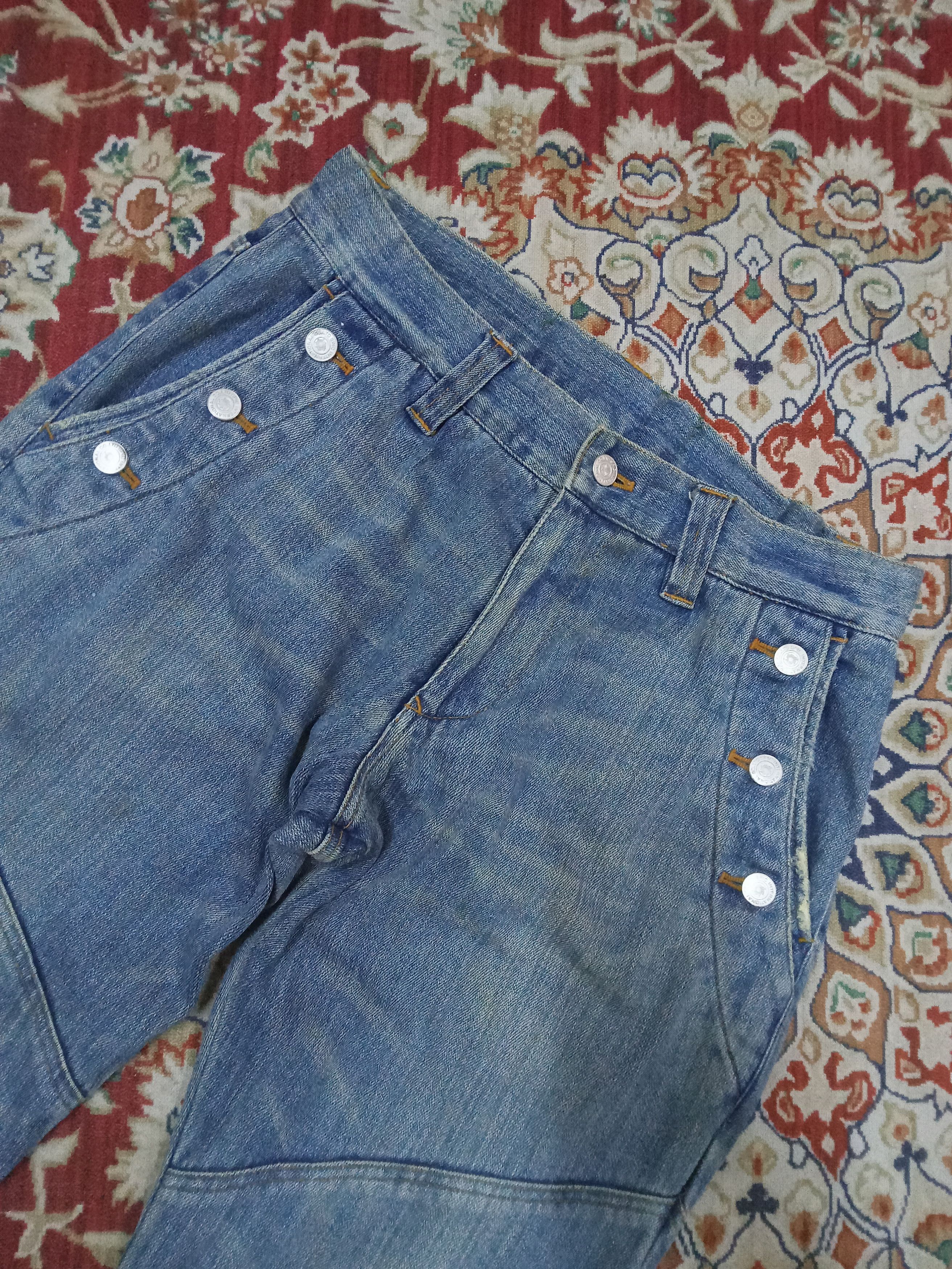 Tornado Mart Vintage Tornado Mart Rare Design Flare Jeans Size 32" / US 10 / IT 46 - 8 Thumbnail