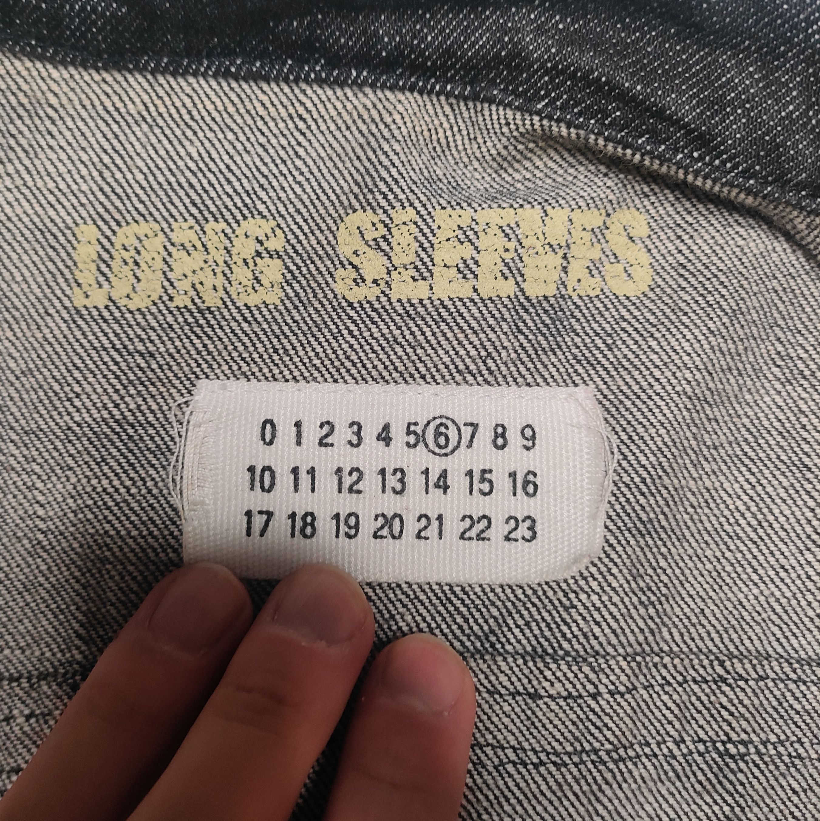 Maison Margiela Maison Margiela vintage old line six 2002SS denim jacket Size S / US 4 / IT 40 - 7 Thumbnail