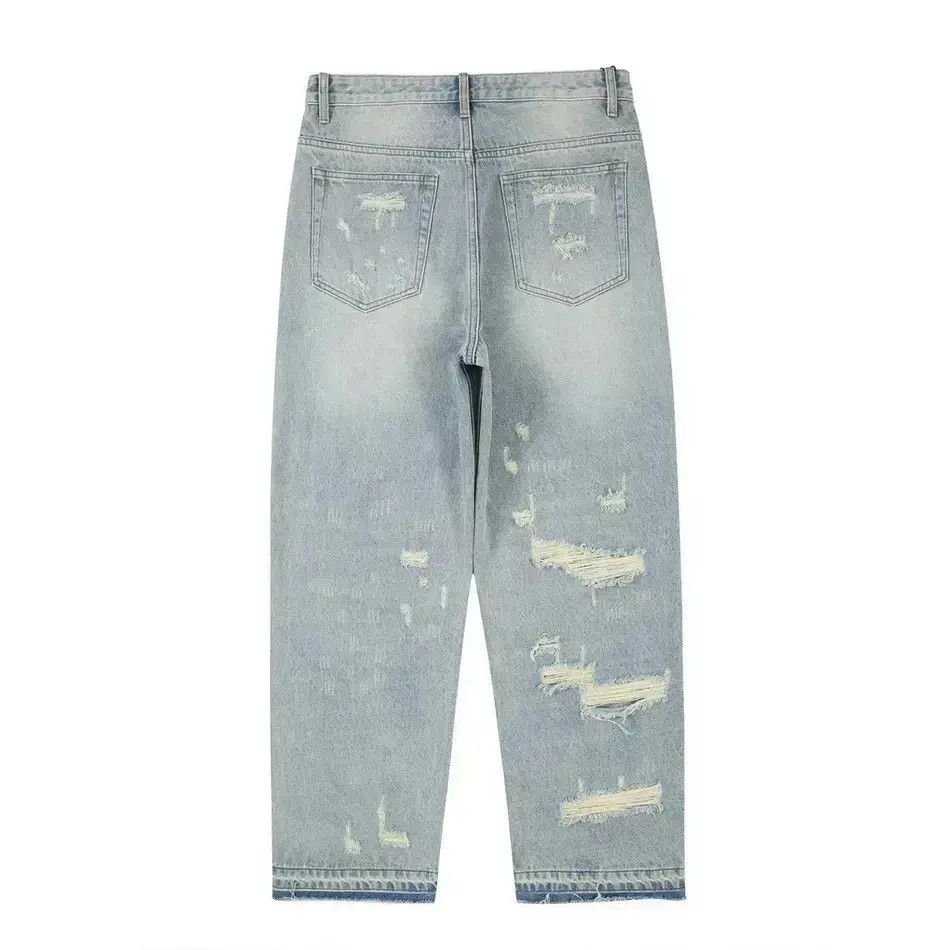 Japanese Brand Oversized jeans baggy cargo pants hip-hop style wide leg Y2K Size US 32 / EU 48 - 6 Thumbnail