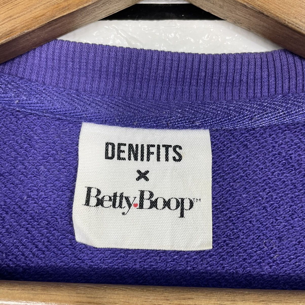 Japanese Brand Denifits x Betty Boop Big Print Sweatshirt Size US M / EU 48-50 / 2 - 12 Thumbnail