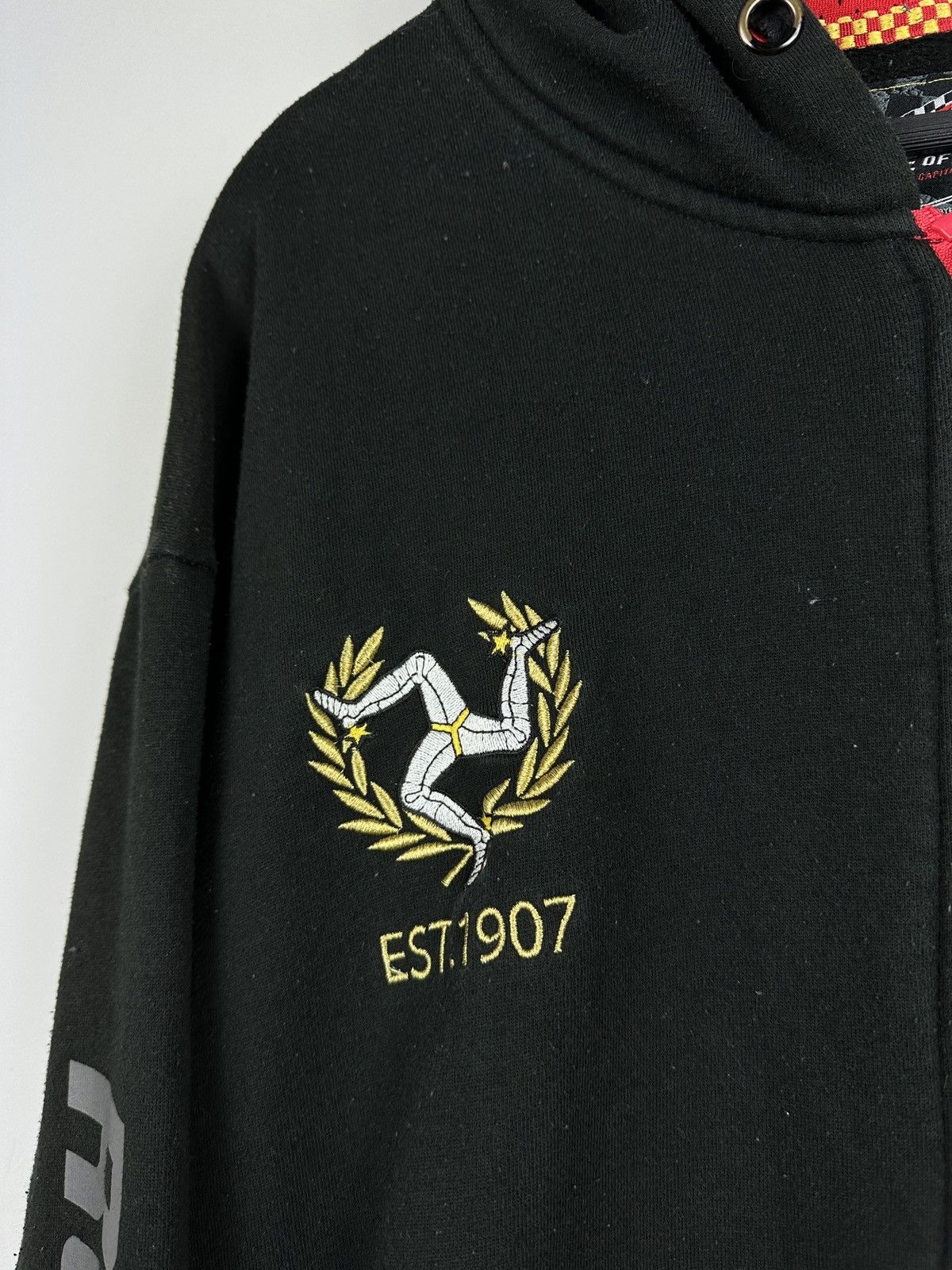 Vintage Vintage Isle of Man Road Races Racing Moto Zip Hoodie 3XL Size US XXL / EU 58 / 5 - 9 Thumbnail