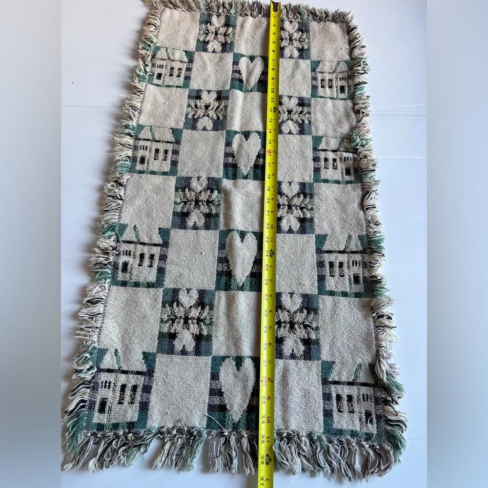 Designer Vintage Woven Tapestry table runner Size ONE SIZE - 3 Thumbnail