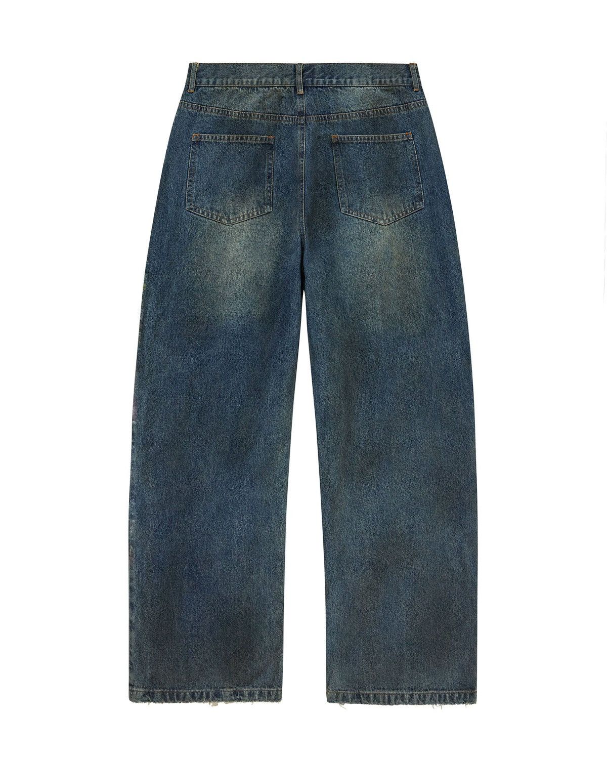 Vale Vale Forever Blue Denim Glitch Jeans Distressed Valley Size US 30 / EU 46 - 15 Thumbnail