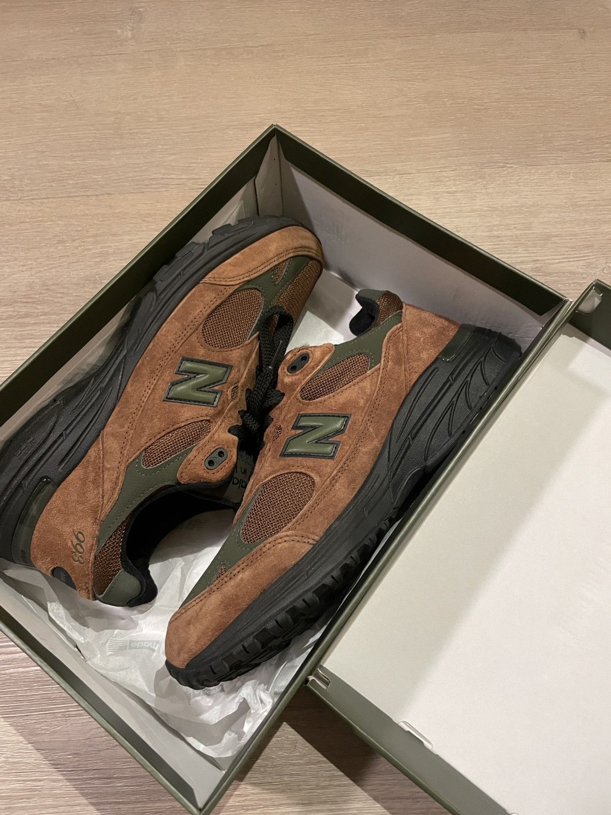ALD x New Balance 993 Made in USA Beef and Broccoli