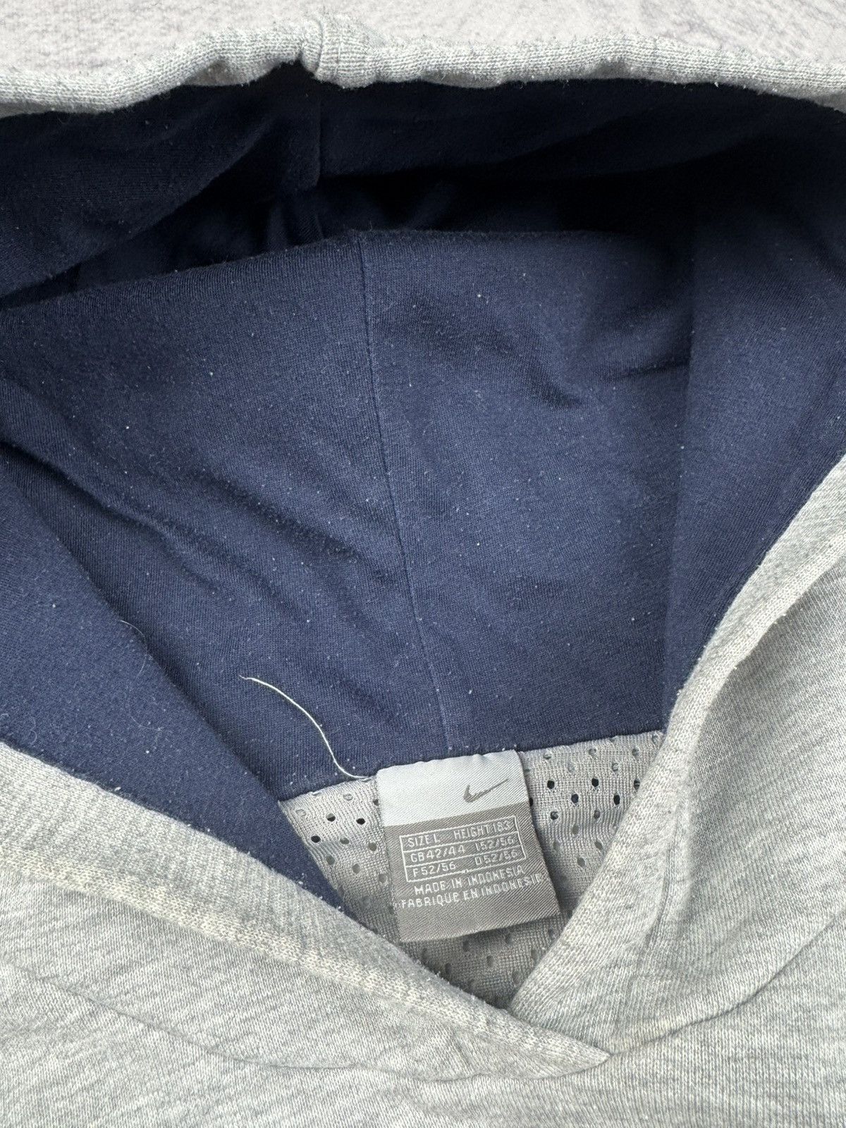 Nike × Vintage NIKE VINTAGE CENTER LOGO OVERSIZE BOXY HOODIE Size US L / EU 52-54 / 3 - 6 Thumbnail
