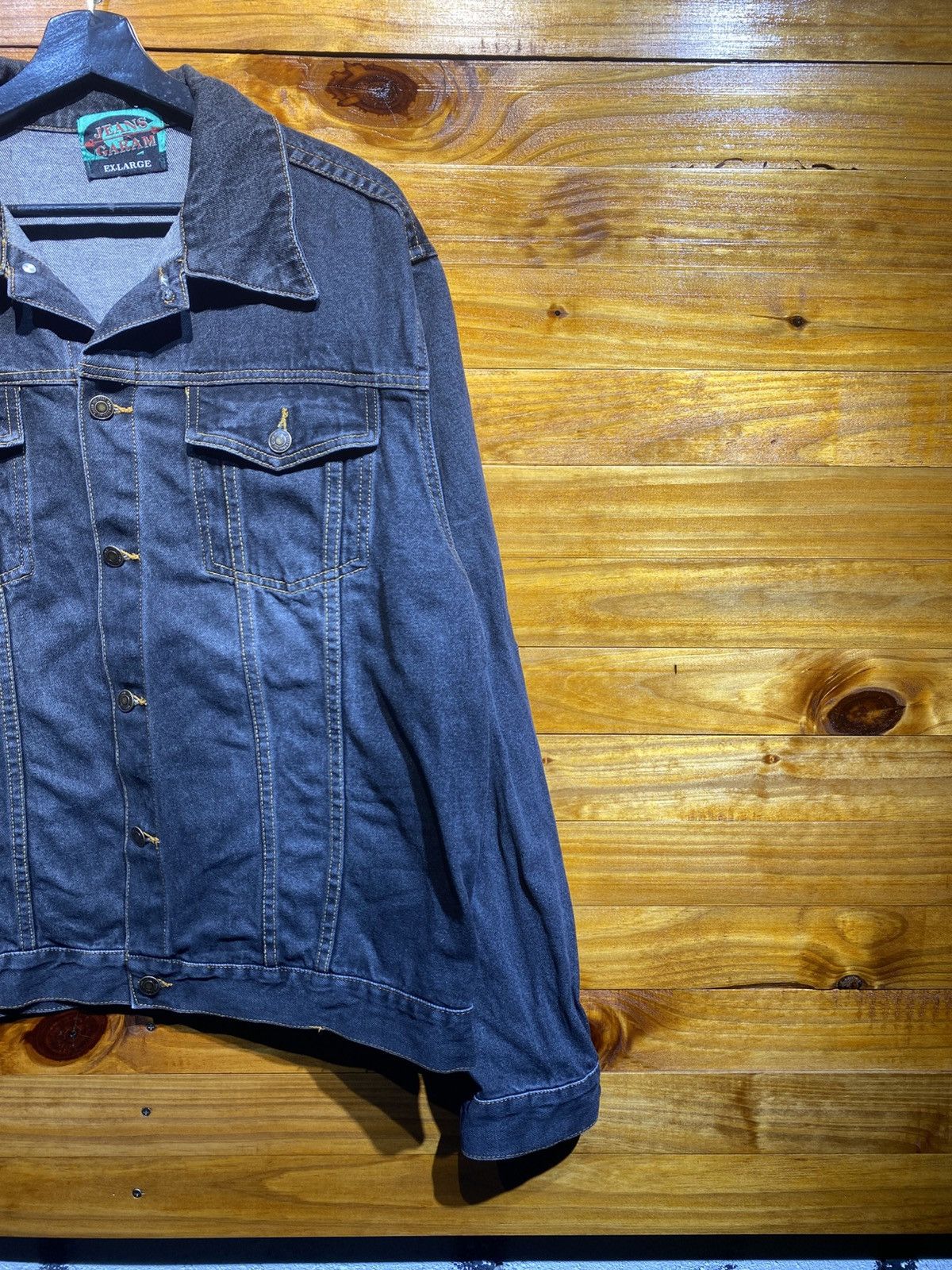 Japanese Brand Vintage Jeans Garam Black Denim Jacket (Unisex) Size US XL / EU 56 / 4 - 5 Thumbnail