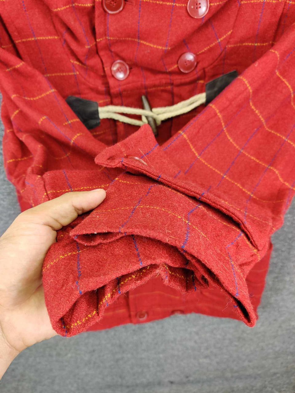 Ne-Net Vintage Ne-net Issey Miyake Duffle Wool Hooded Coat Size US L / EU 52-54 / 3 - 10 Thumbnail