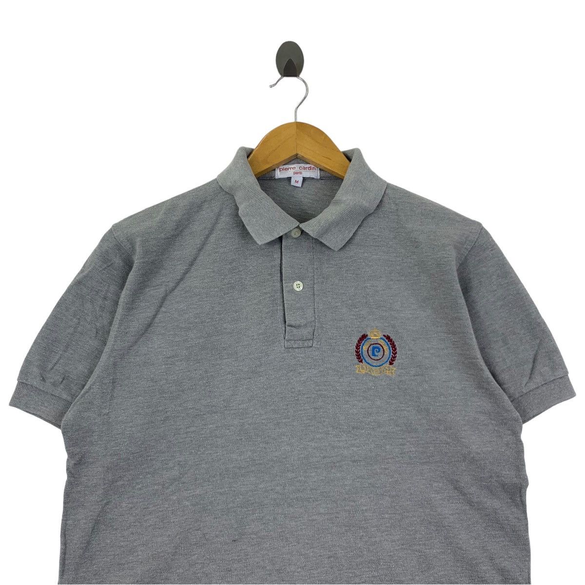 Pierre Cardin Vintage PIERRE CARDIN PARIS Embroidered Logo Polo Size M / US 6-8 / IT 42-44 - 2 Thumbnail