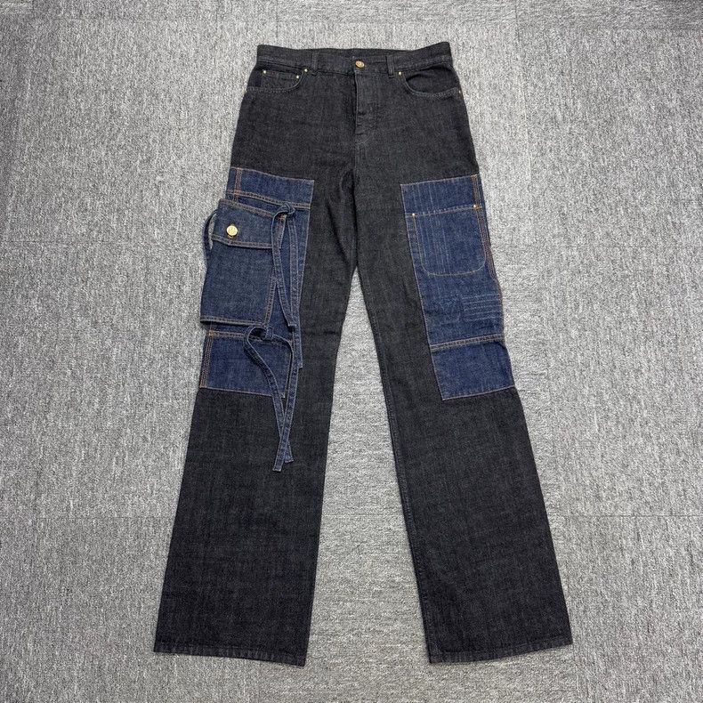 Louis Vuitton Butterfly Denim Pants Size 28