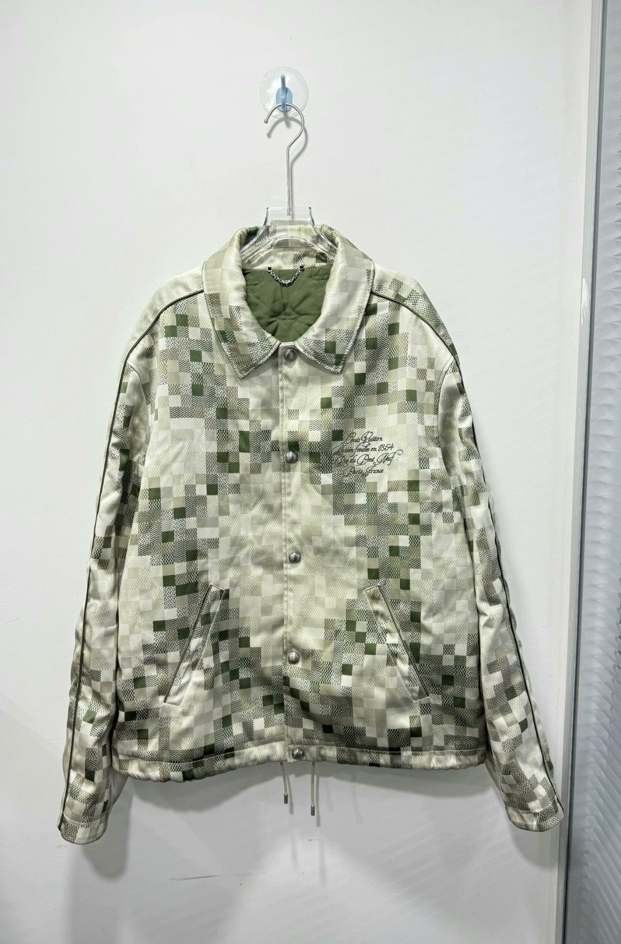 Louis Vuitton Louis Vuitton Camouflage Check Print Jacket Size US XL / EU 56 / 4 - 1 Thumbnail
