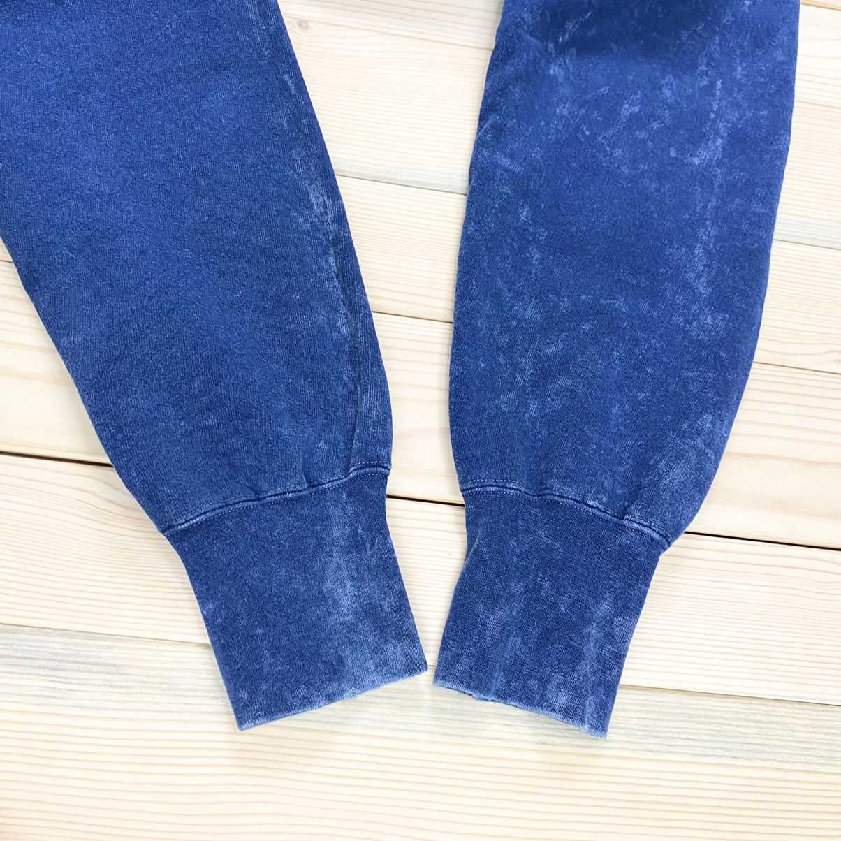 Diesel Blue Denim Sweatshirt Diesel With Stonewashed Design Size US M / EU 48-50 / 2 - 8 Thumbnail