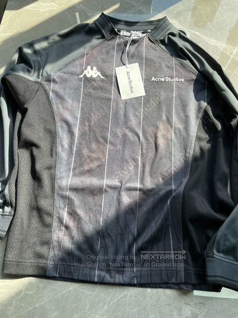 Acne Studios Acne Studios Co-branded Kappa Long Sleeve T-Shirt Size XS / US 0-2 / IT 36-38 - 1 Thumbnail