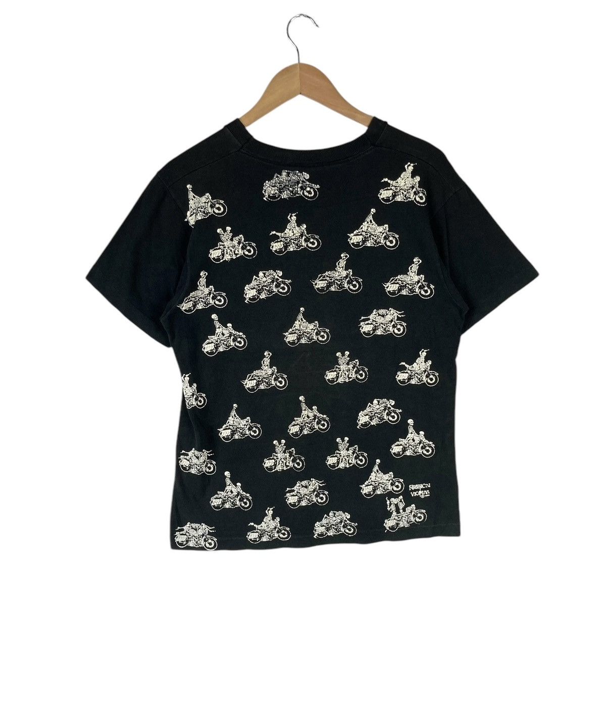 Fashion Victim × Vintage Vintage Fashion Victim Skeleton Skulls Sex Position T-Shirt Size US M / EU 48-50 / 2 - 3 Thumbnail