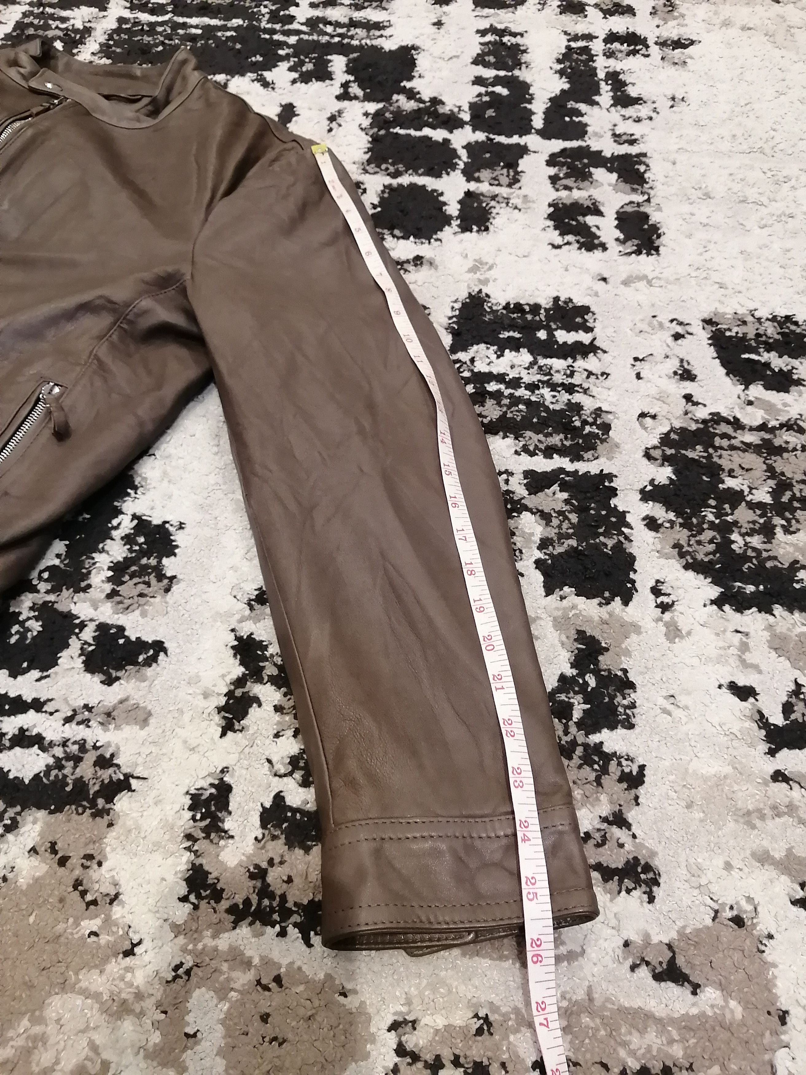 Genuine Leather Emmeti di Franco Lamb Skin Jacket Size US L / EU 52-54 / 3 - 16 Thumbnail