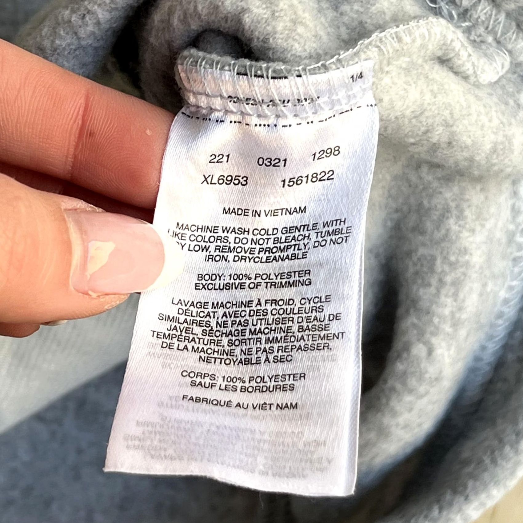 Vintage Columbia Vest Womens XL Gray Fleece Full Zip Pockets Outdoor Layering Casual Size XL / US 12-14 / IT 48-50 - 4 Thumbnail