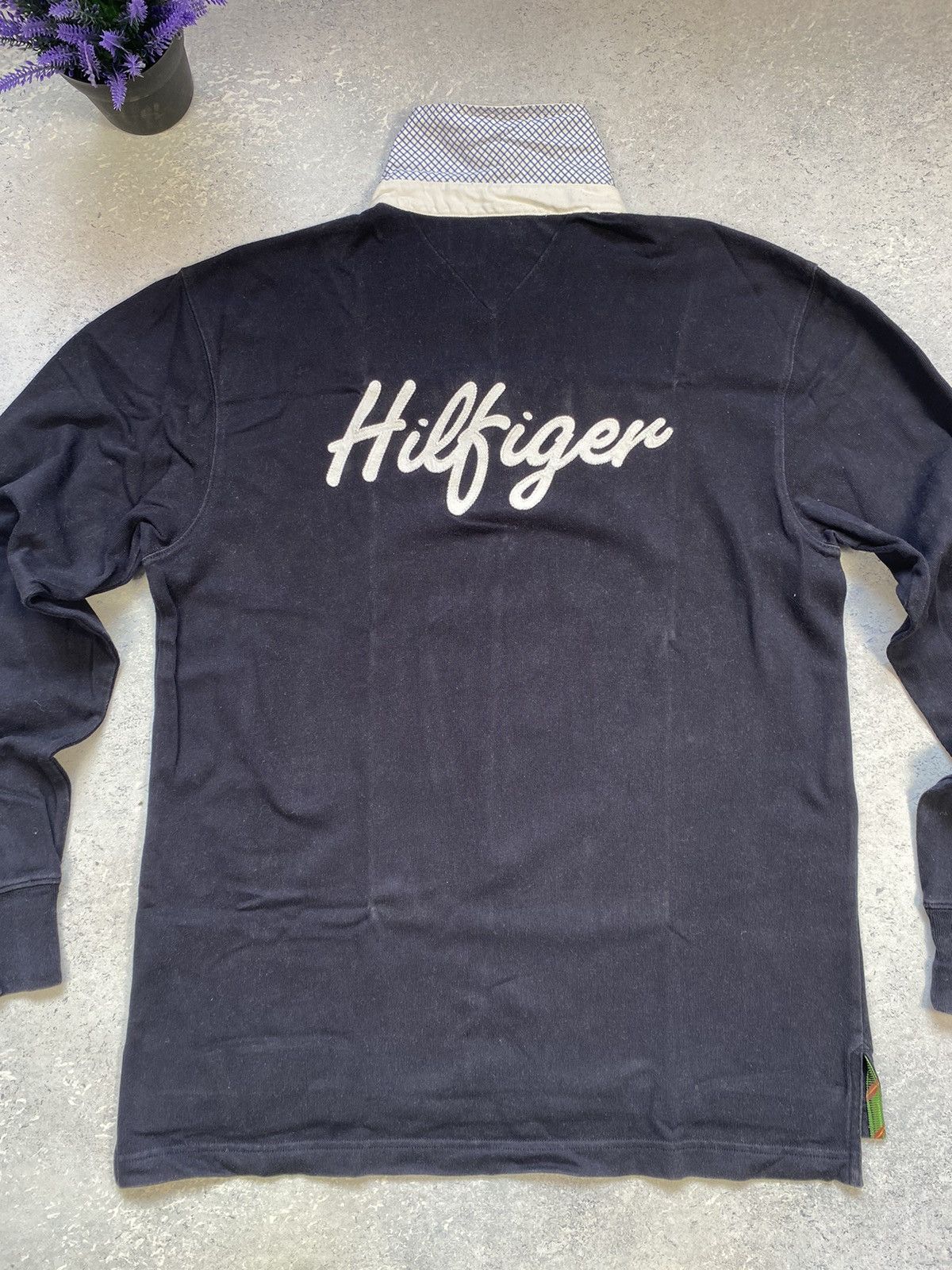 Tommy Hilfiger × Vintage Tommy Hilfiger Men’s Sweatshirt with Big Logo Size US M / EU 48-50 / 2 - 4 Thumbnail