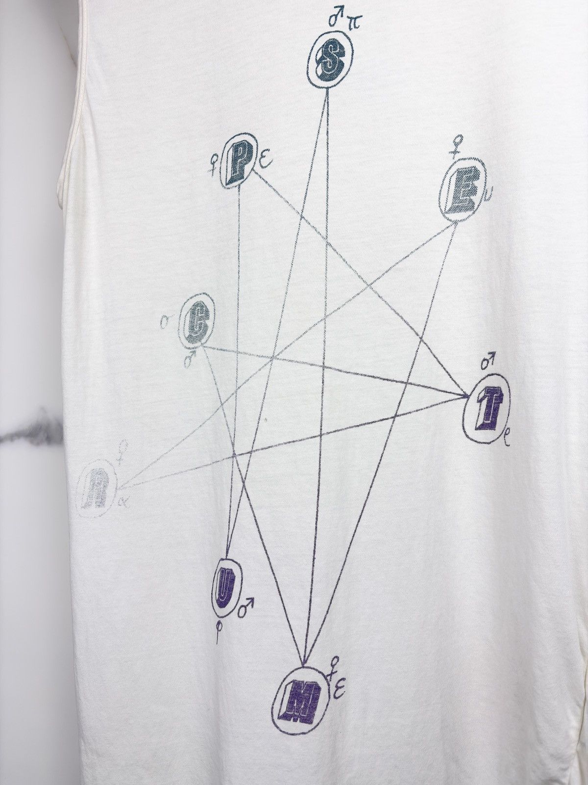Raf Simons SS04 Raf Simons May The Circle Be Unbroken Natal Tank Top Size US M / EU 48-50 / 2 - 2 Thumbnail