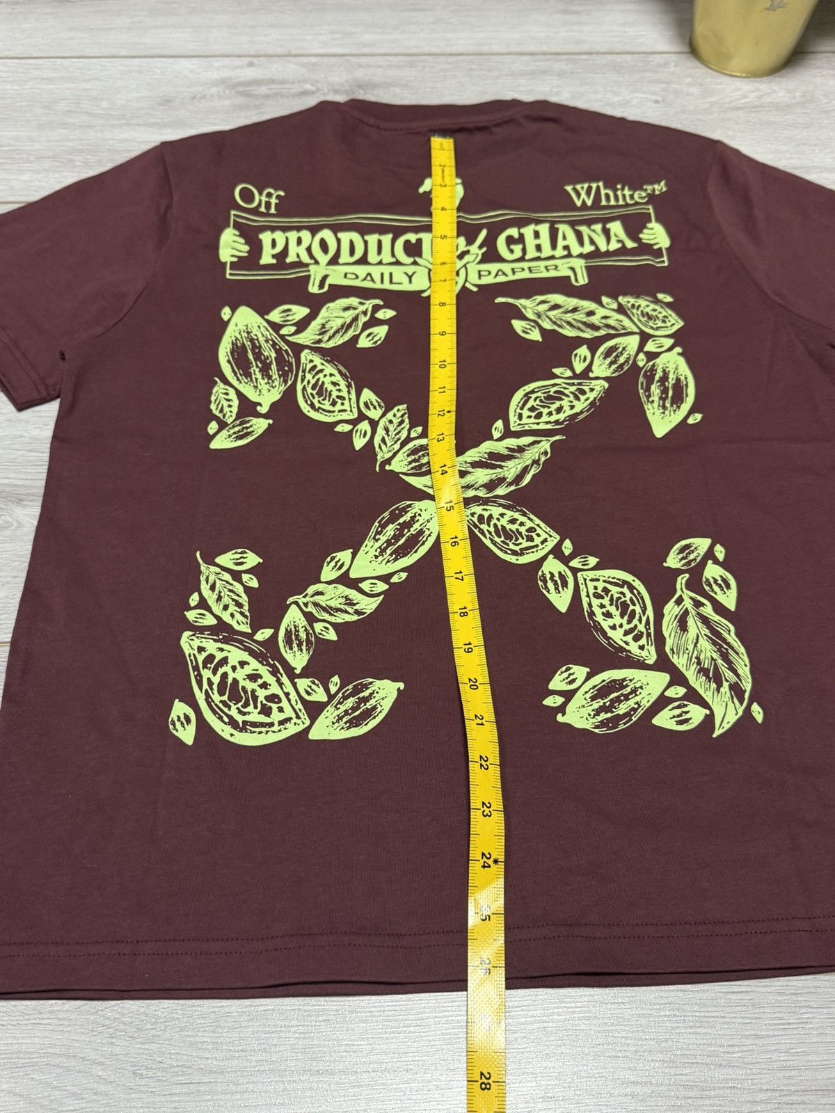 Off-White 🔥 Off-White x Daily Paper x Surf Ghana T-Shirt 2021 RARE Size US S / EU 44-46 / 1 - 5 Thumbnail
