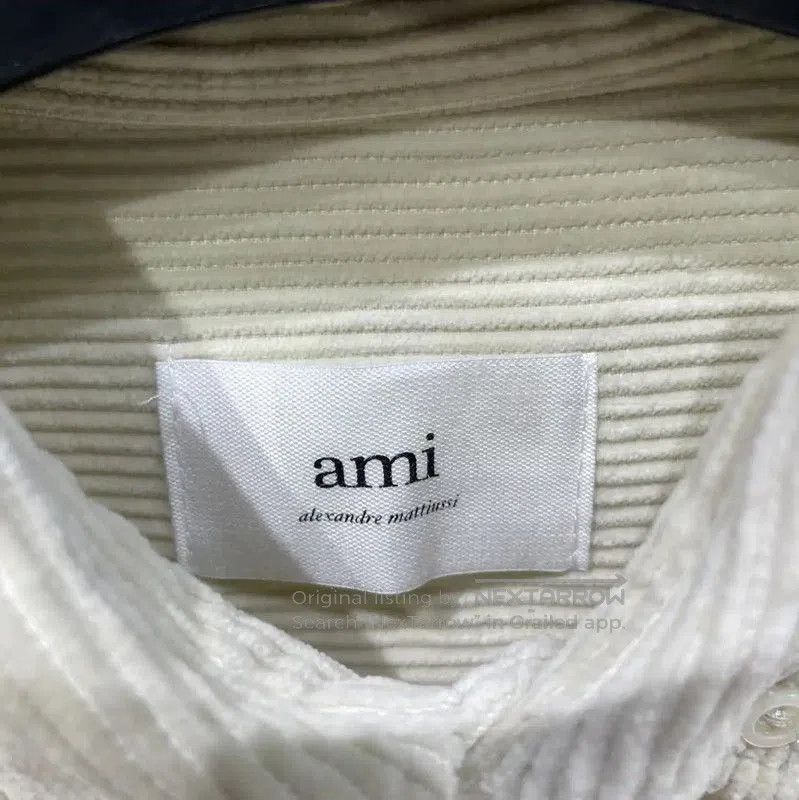 AMI AMI Light Yellow Cotton Women's Shirt . Size XS / US 0-2 / IT 36-38 - 3 Thumbnail