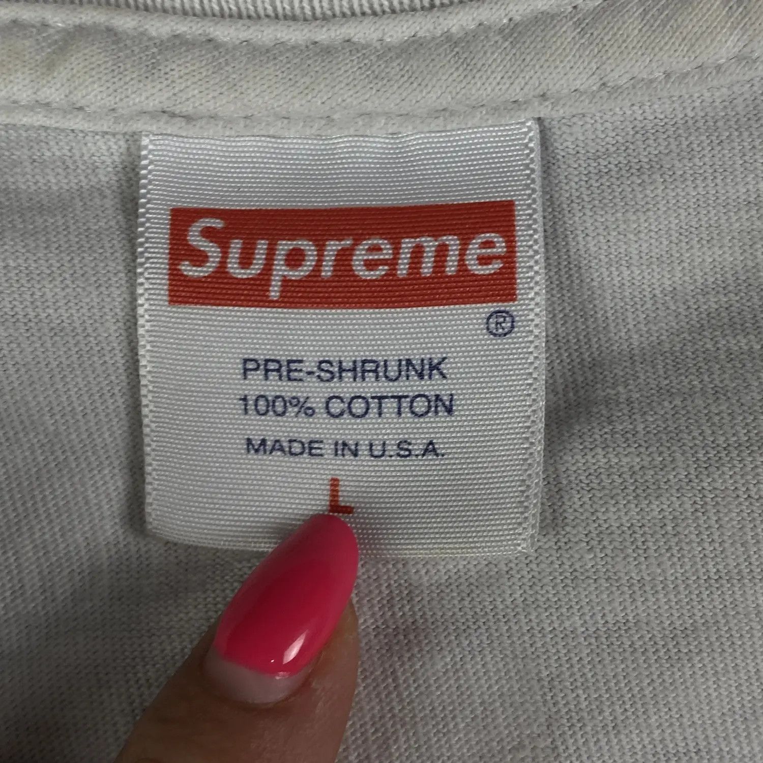 Supreme Mens T-Shirt Supreme x Andres Serrano Size L Size US L / EU 52-54 / 3 - 7 Thumbnail