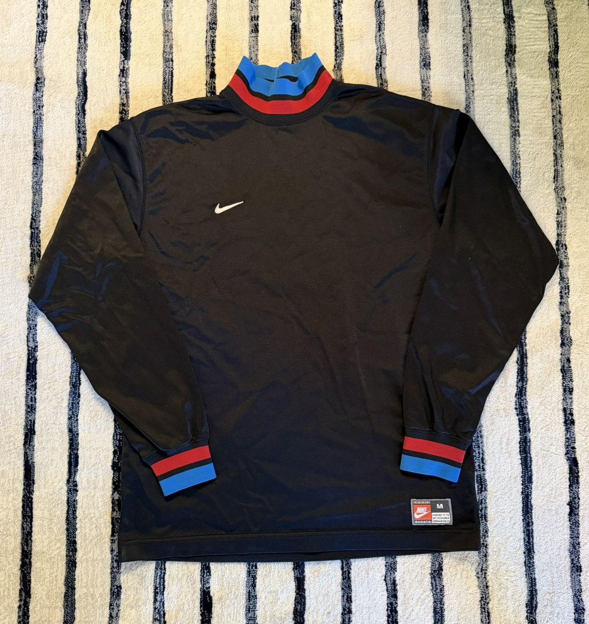 Nike Vintage Nike Goalie Jersye Black Medium USA Size US M / EU 48-50 / 2 - 1 Thumbnail