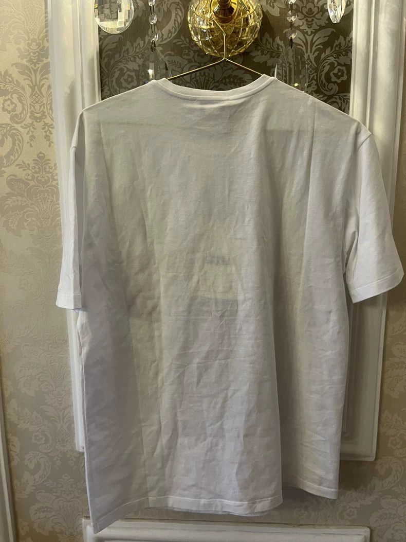 Alexander McQueen Alexander McQUEEN size 40 White printed T-shirt 2505-Nexta Size M / US 6-8 / IT 42-44 - 2 Thumbnail