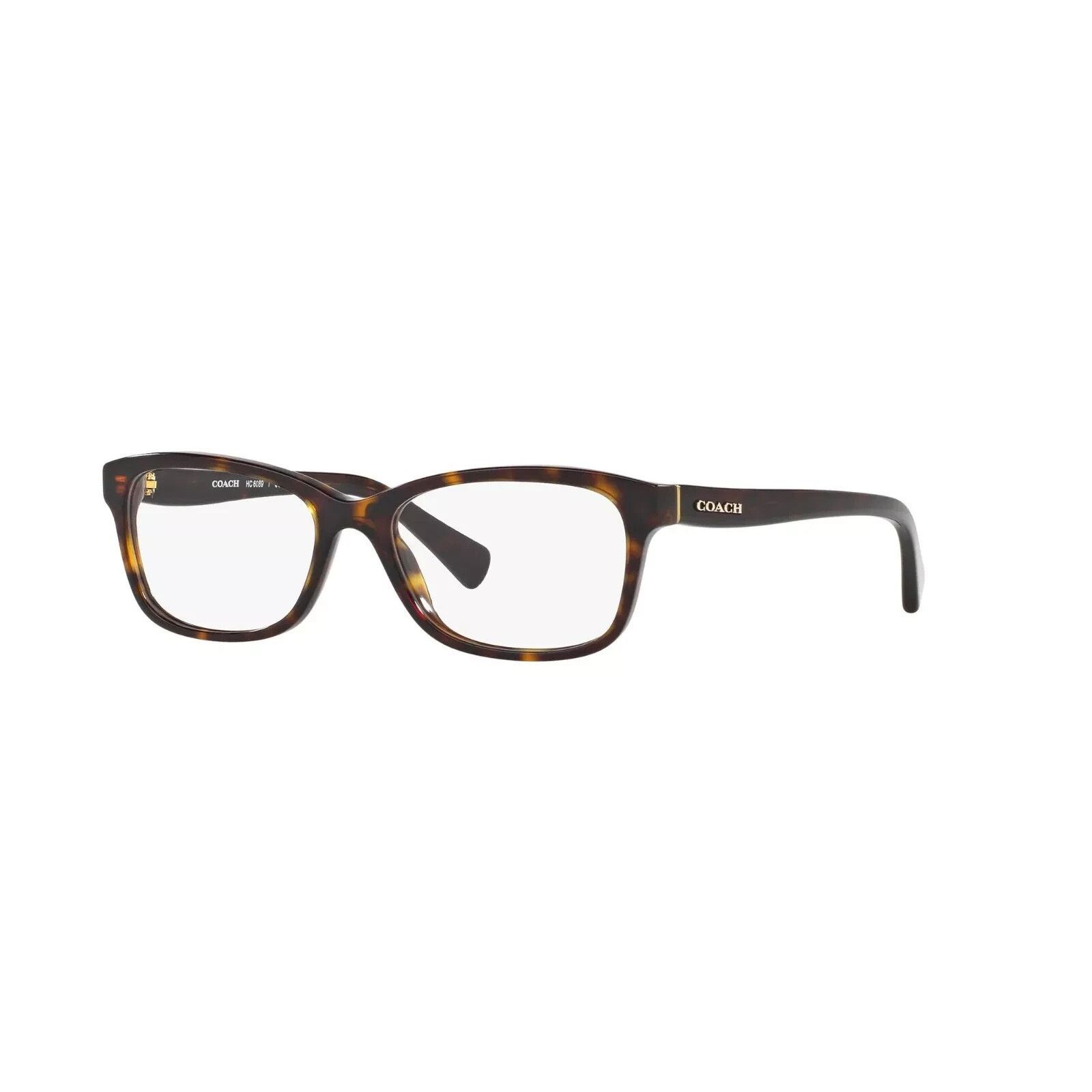 Coach Coach Eyewear Eyeglass Frames Dark Tortoise Demo Lens HC6089 Size ONE SIZE - 2 Thumbnail
