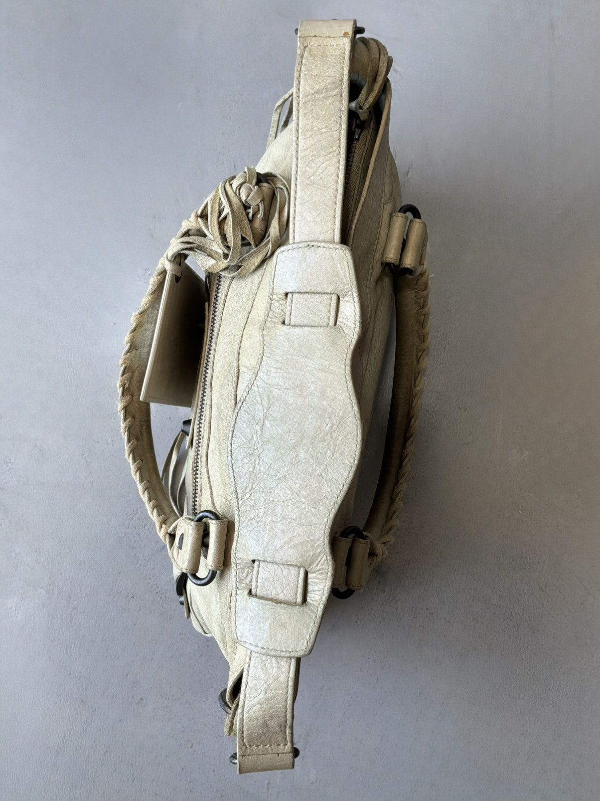 Balenciaga Balenciaga - Le First - Beige Lambskin Bag Size ONE SIZE - 5 Thumbnail