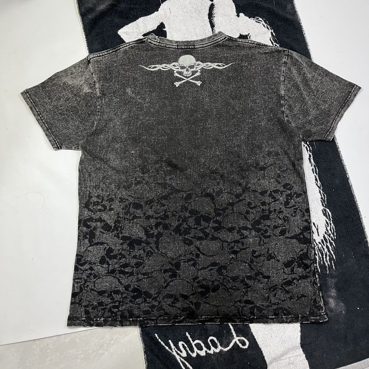 Affliction RARE🔥Cross Keys Graphic Tee Skull Y2K style Size US XL / EU 56 / 4 - 6 Thumbnail