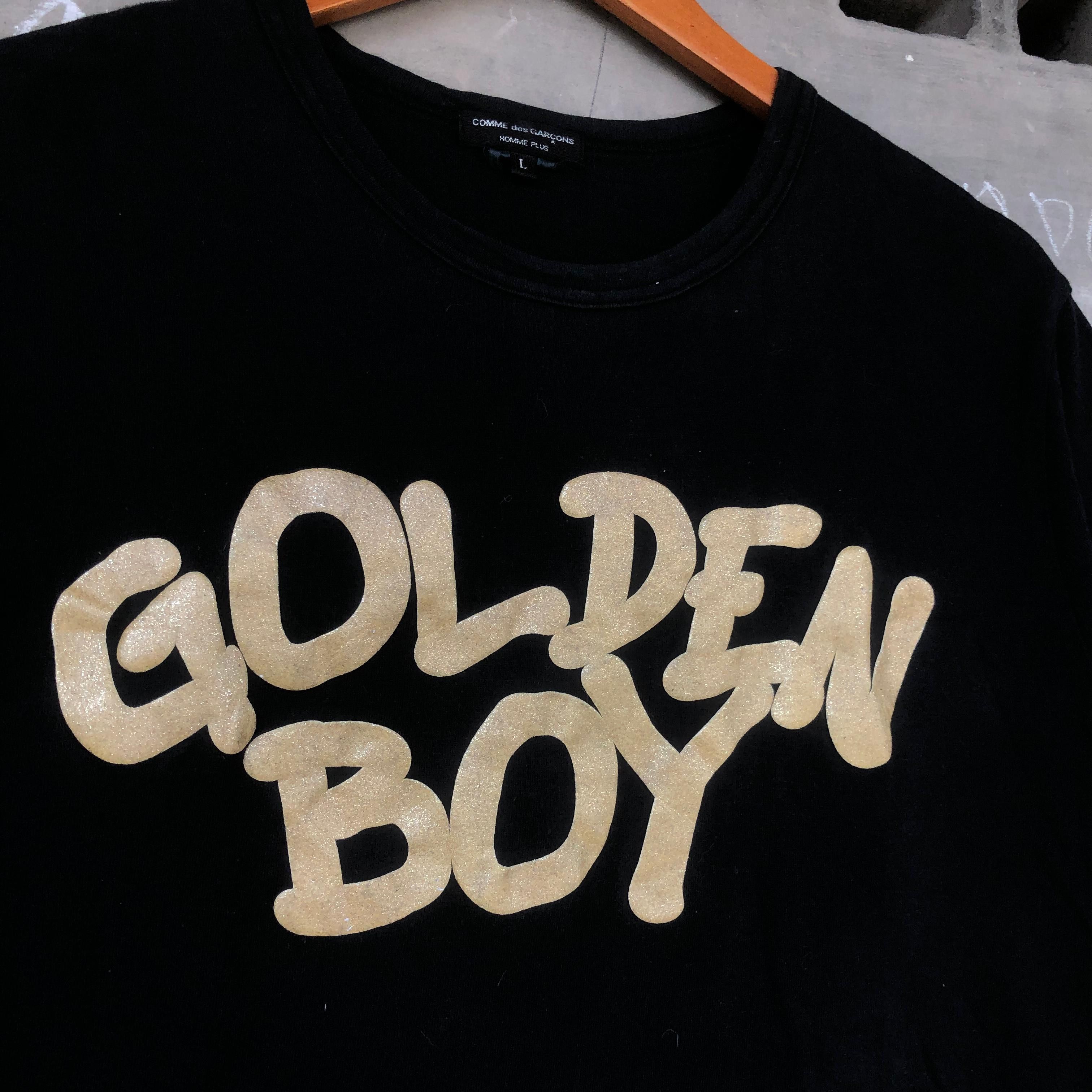 Comme des Garcons × Comme des Garcons Homme Plus 2007 Comme Des Garcons "Golden Boy" Tee Size US L / EU 52-54 / 3 - 3 Thumbnail