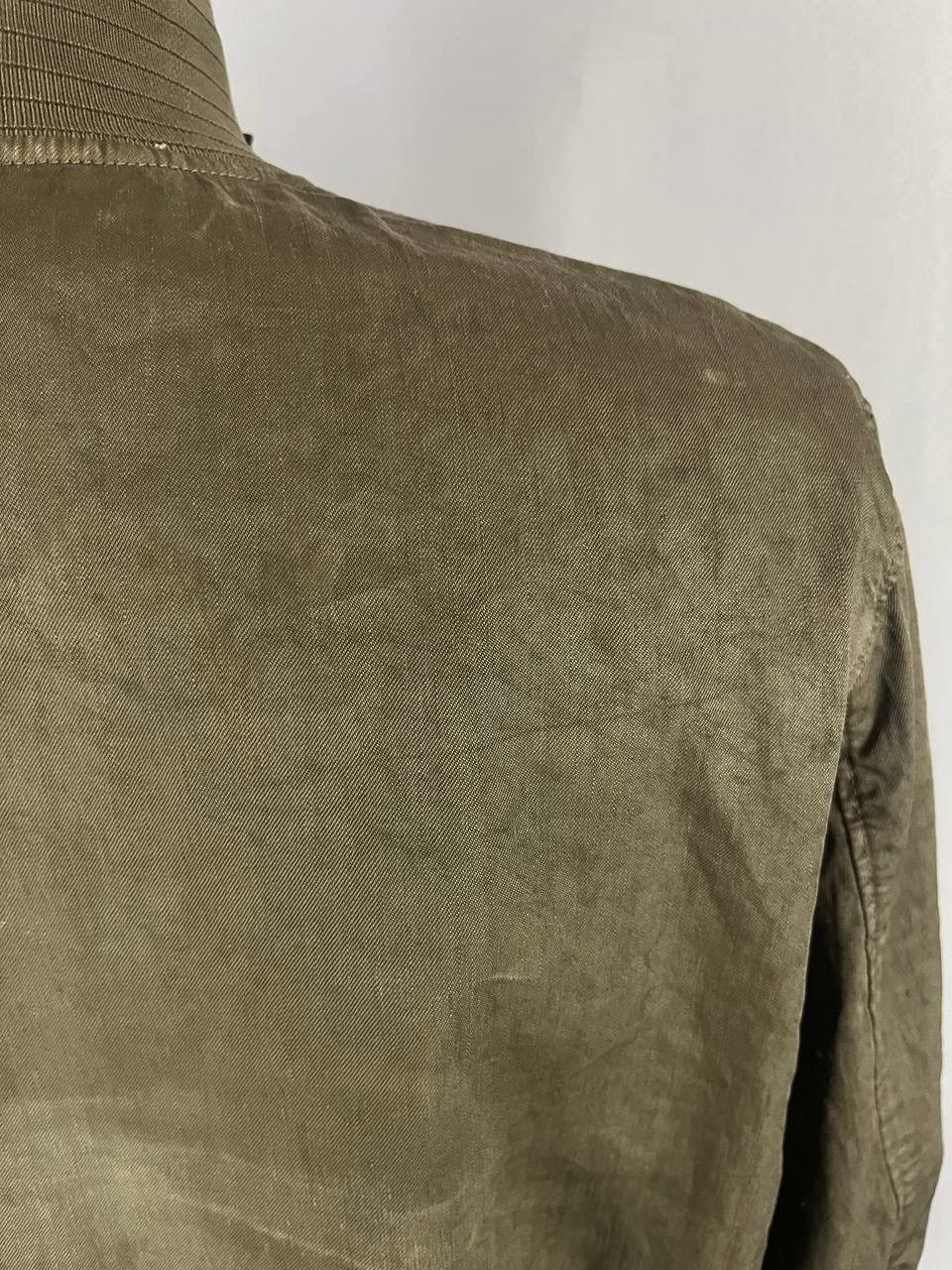Stone Island Stone Island Vintage Garment Dyed Lino Jacket Khaki Size US XL / EU 56 / 4 - 11 Thumbnail