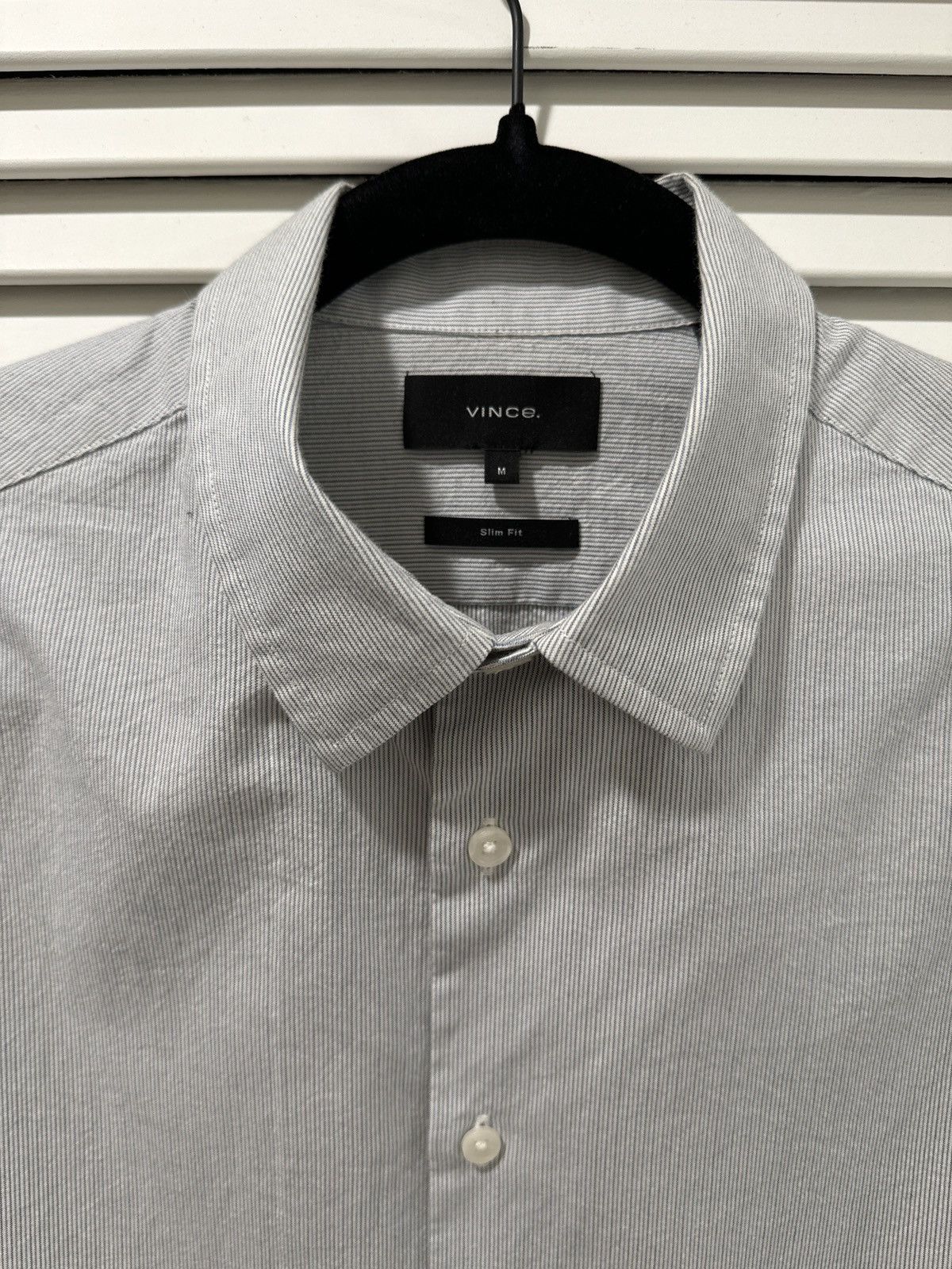 Billy Reid Vince stripe button down Size US M / EU 48-50 / 2 - 2 Thumbnail