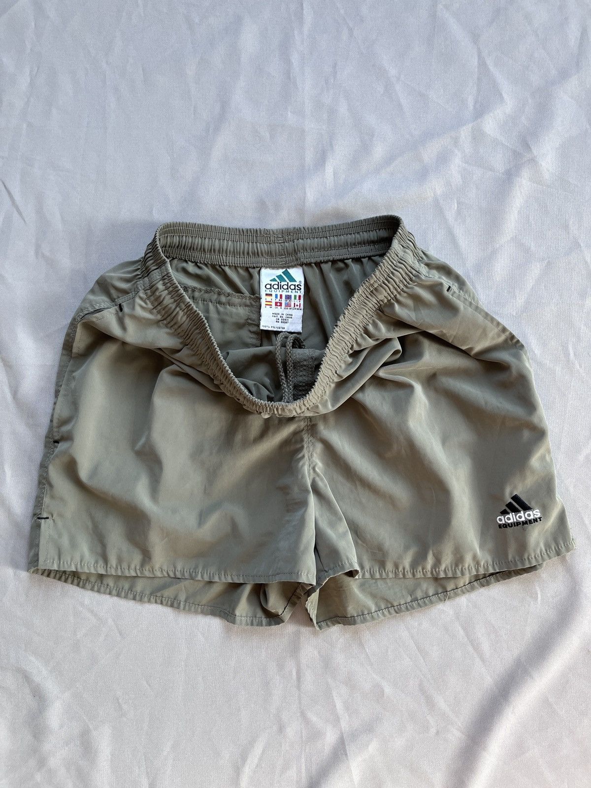 Adidas Adidas Equipment Olive Shorts Size US 32 / EU 48 - 5 Thumbnail