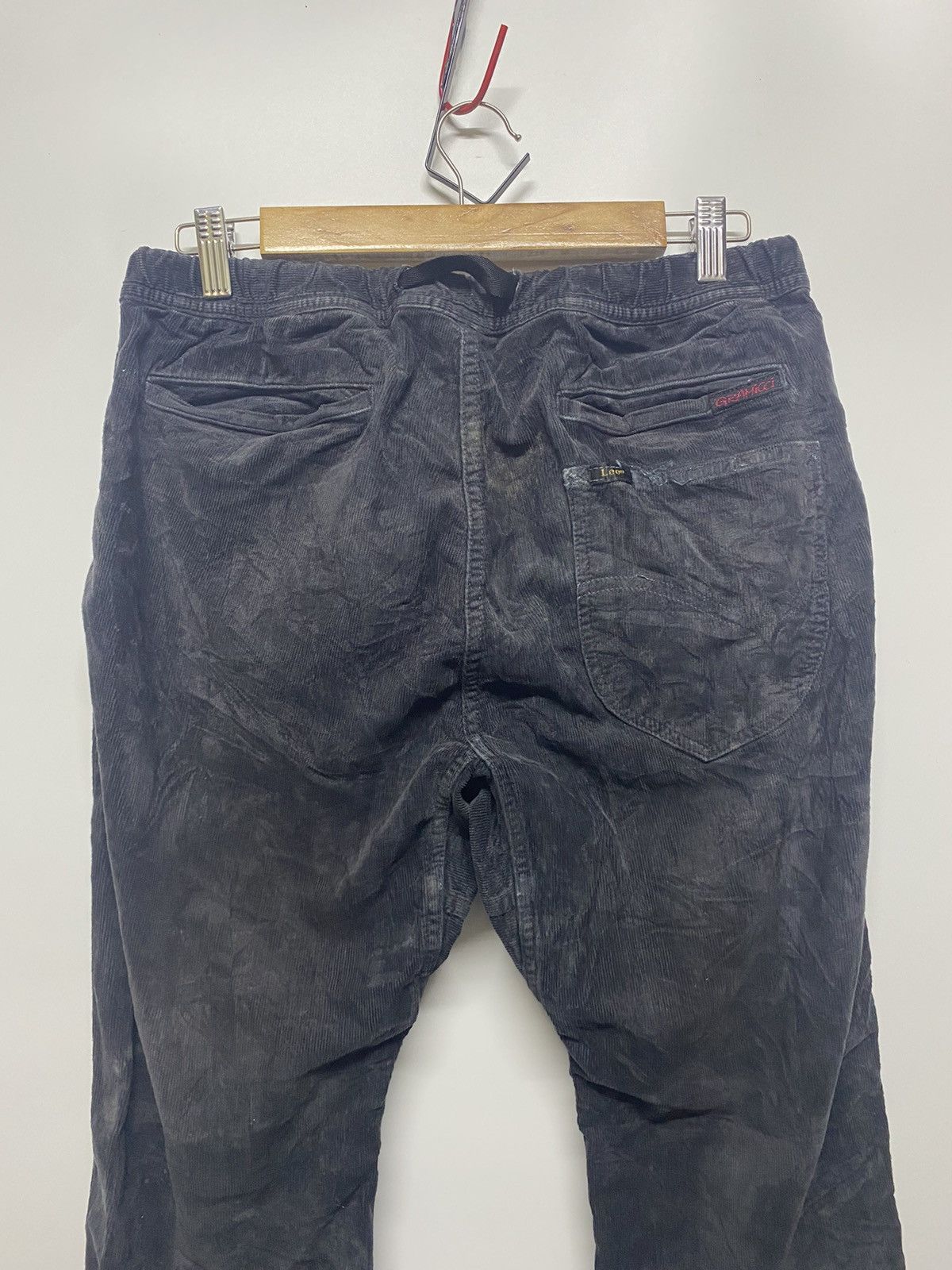 Gramicci Gramicci Original Freedom Corduroy Belted Navy Pants Size US 30 / EU 46 - 5 Thumbnail