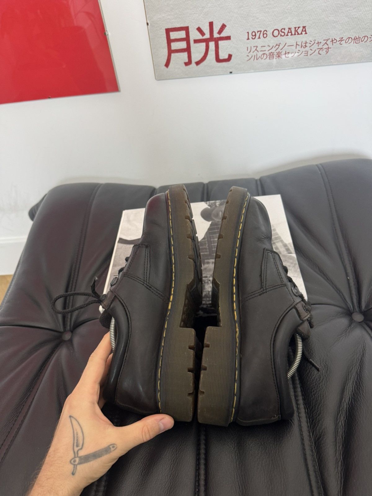 Dr. Martens Dr Martens Vintage Avant Garde Platform Derby Boots 90s Rare Size US 9 / EU 42 - 6 Thumbnail