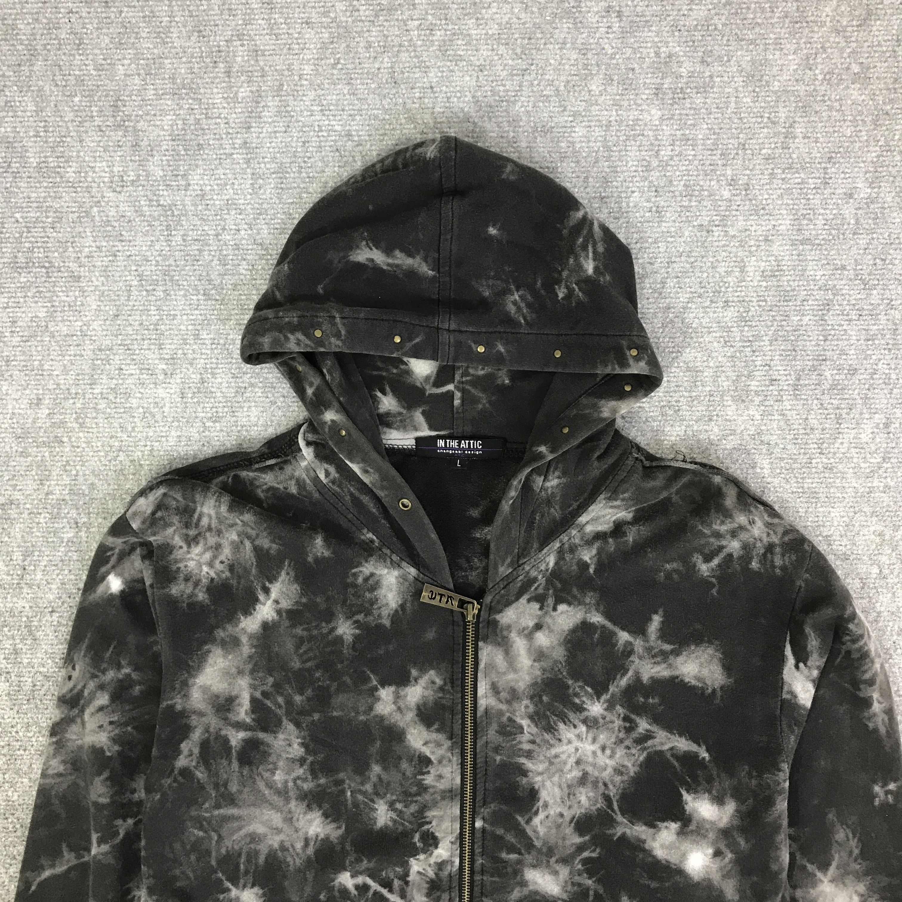 In The Attic JAPAN PUNK IN THE ATTIC HOODIE JACKET K96B5 Size US M / EU 48-50 / 2 - 2 Thumbnail