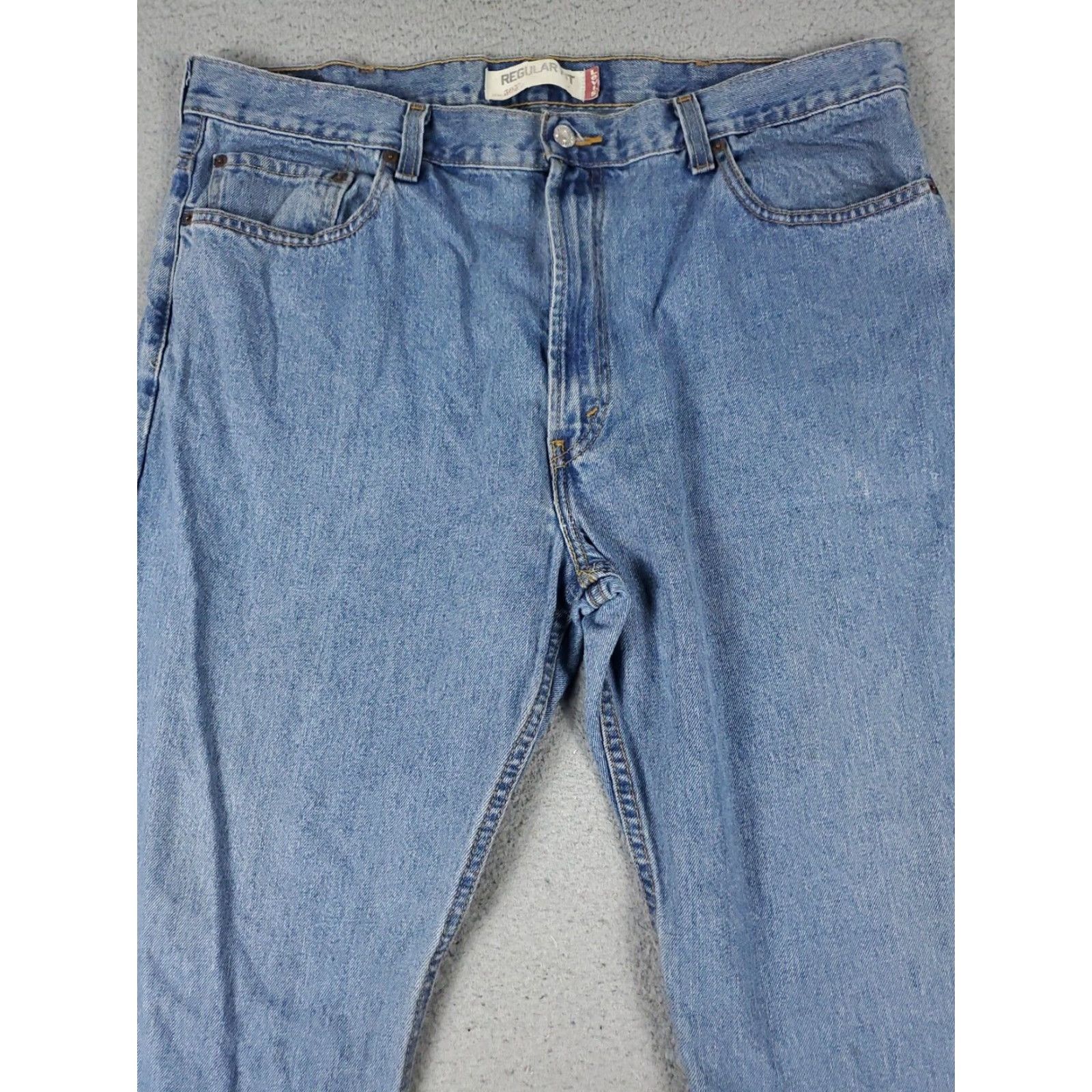 Levi's Levis Mens Straight Leg Jeans Blue 40x32 Extra Large XL Casual Size US 40 / EU 56 - 2 Thumbnail