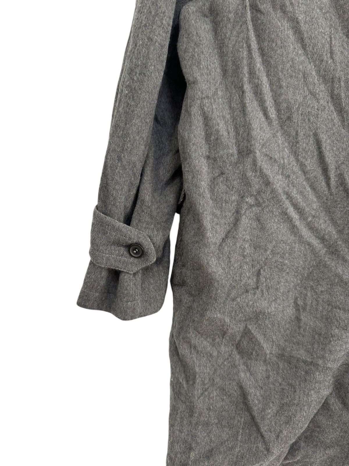 Celine × Designer × Vintage CELINE PARIS WOOL LONG JACKET ZIPPER UP Size US L / EU 52-54 / 3 - 5 Thumbnail