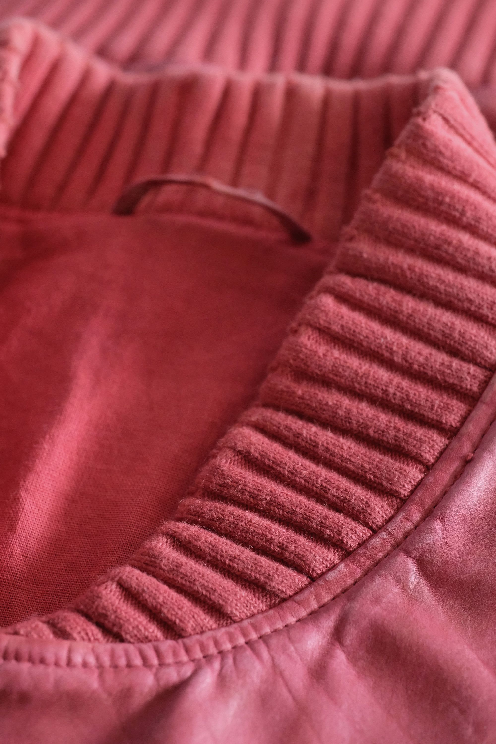 Balmain Balmain Red Leather Jacket SS11 Decarnin Teddy Bomber 48 46 Size US M / EU 48-50 / 2 - 4 Thumbnail