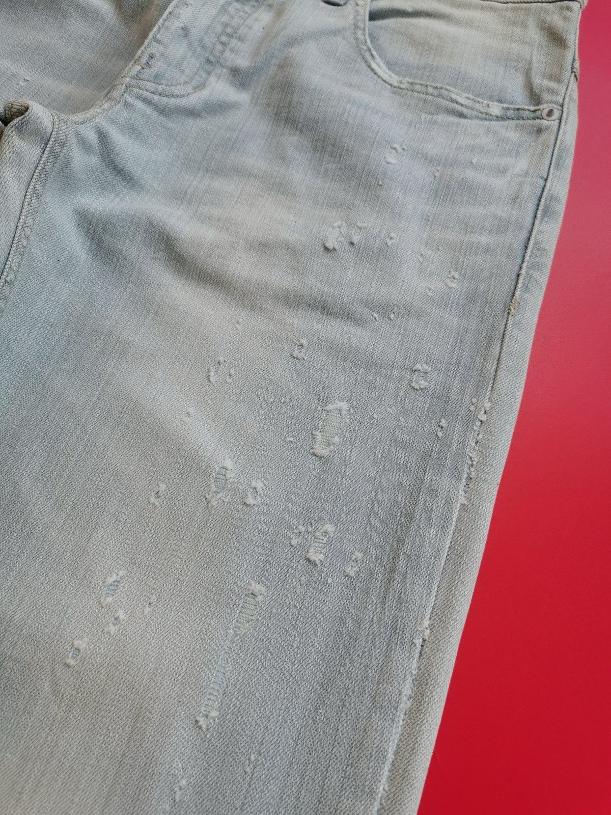 Japanese Brand Bluenotchjeans Nevermind Denim ERD Grunge Size US 34 / EU 50 - 4 Thumbnail