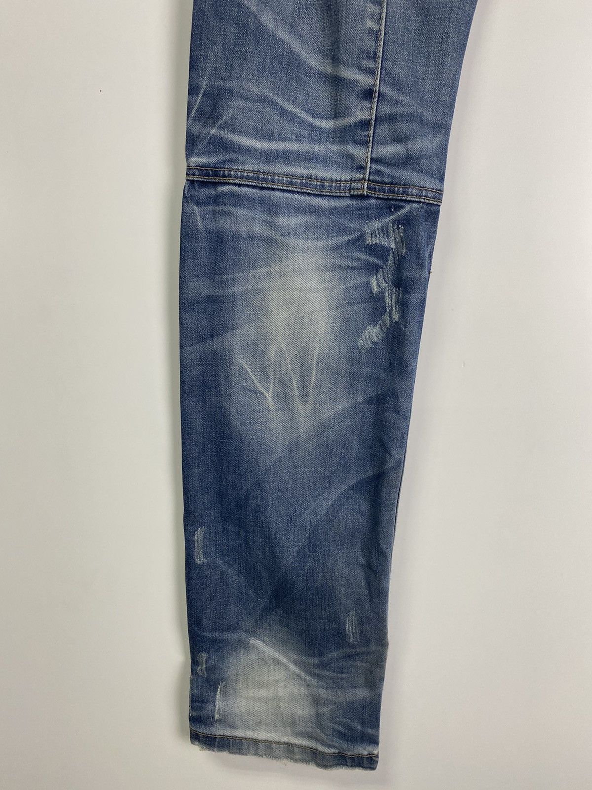 Japanese Brand Vintage Distressed Jeans Size US 30 / EU 46 - 14 Thumbnail