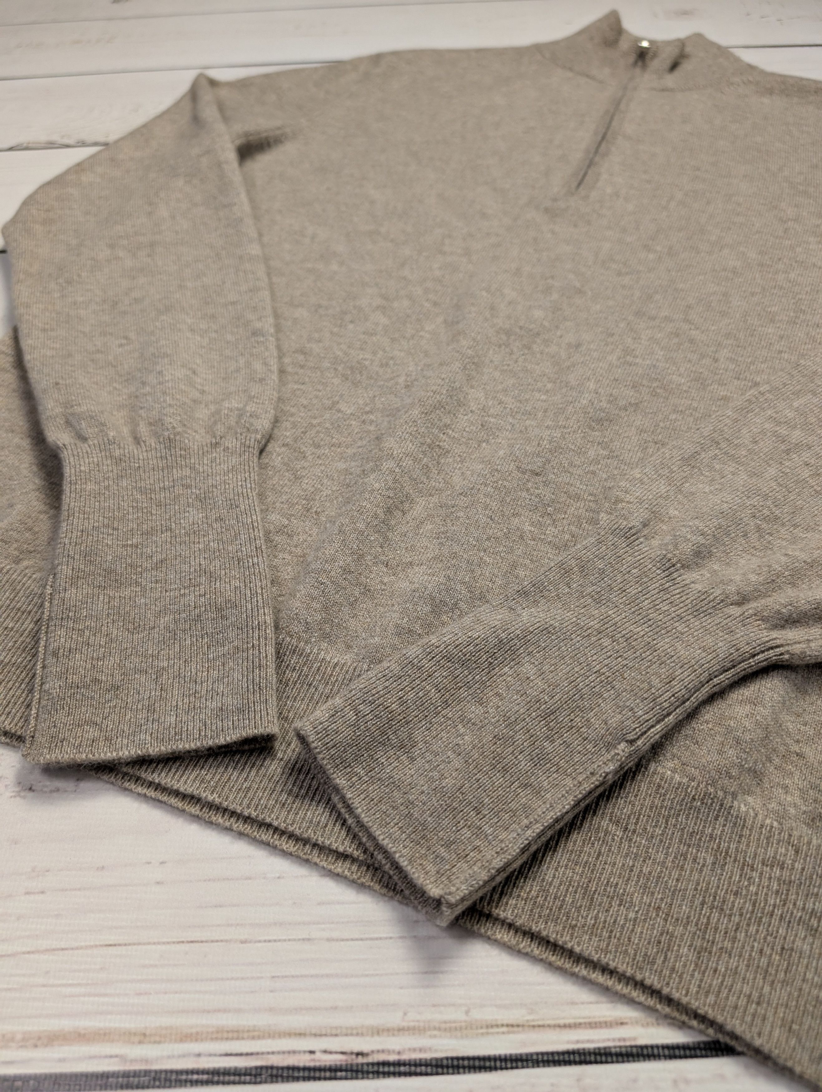 Ballantyne 100% cashmere Ballantyne Half-zip sweater in pure cashmere Size US M / EU 48-50 / 2 - 3 Thumbnail